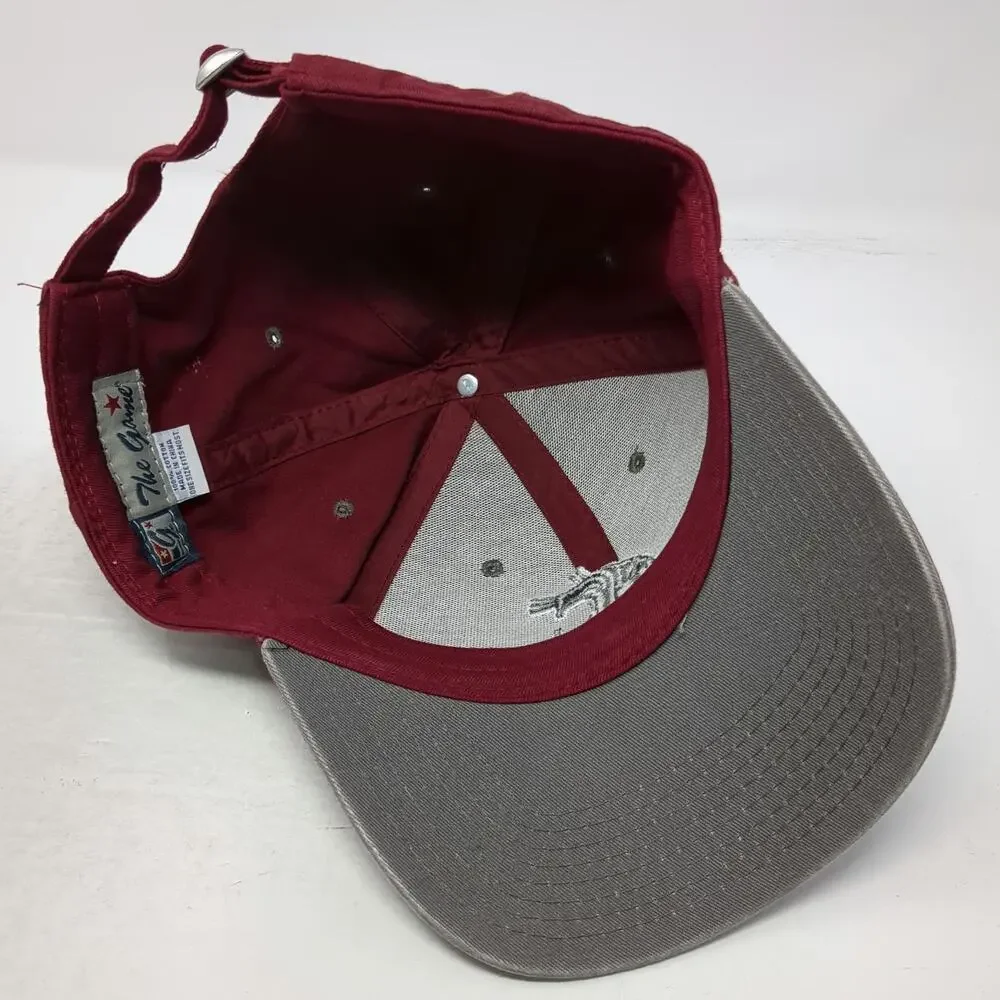 The Game Baseball Cap Red Gray OS NCAA Washington State Cougars Slideback Hat